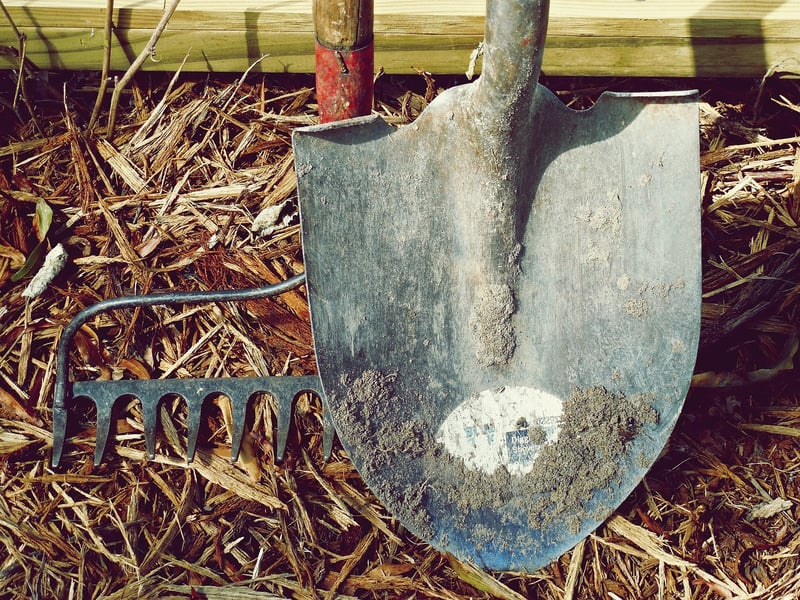 Upcycled gardening tools